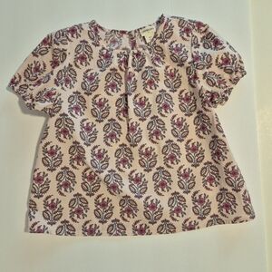 Crewcuts Paisley Pink/Purple Blouse 6-7